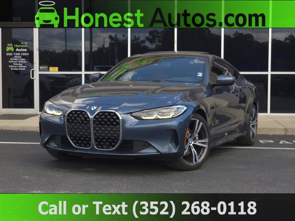 Used 2021 BMW 430i xDrive Coupe w/ Convenience Package AWD/4WD image 1