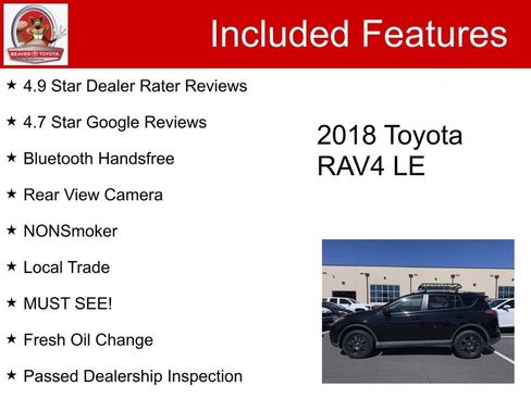Used 2018 Toyota RAV4 LE image 5