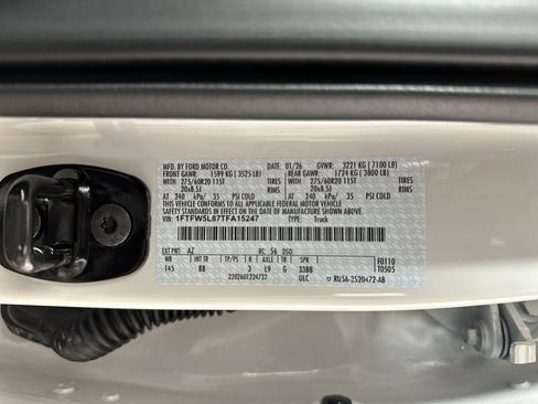 New 2026 Ford F150 Lariat w/ Equipment Group 501A Mid AWD/4WD image 12