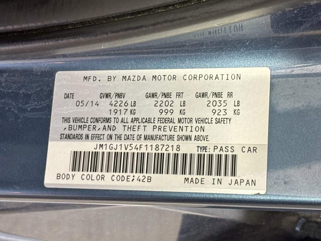 Used 2015 MAZDA MAZDA6 Touring FWD image 38