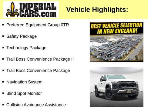 Used 2023 Chevrolet Colorado Trail Boss w/ Technology Package AWD/4WD image 7