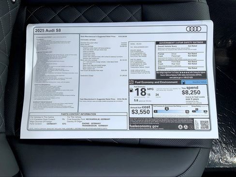 New 2025 Audi S8 image 18