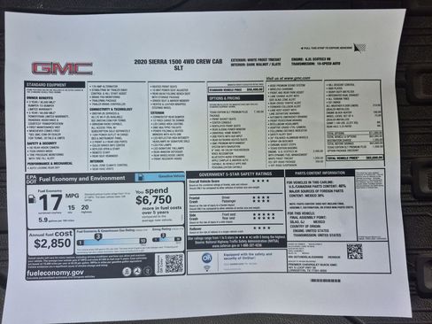 Used 2020 GMC Sierra 1500 SLT image 38