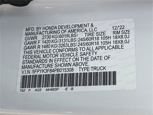 Used 2023 Honda Ridgeline Black Edition image 32