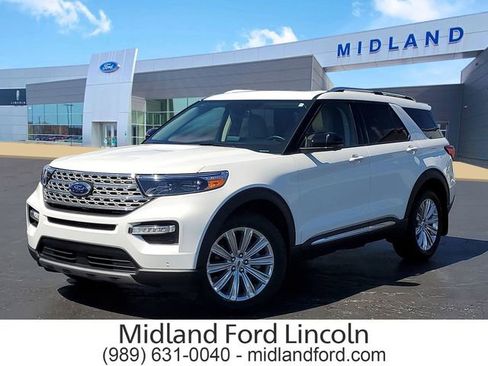 Certified 2023 Ford Explorer Limited w/ Limited Technology Package AWD/4WD image 1