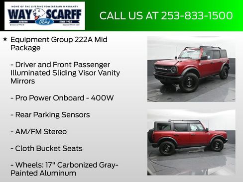New 2026 Ford Bronco Big Bend w/ Black Diamond Package AWD/4WD image 12