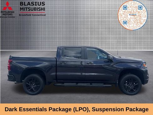 Used 2024 Chevrolet Silverado 1500 Custom Trail Boss w/ LPO, Dark Essentials Package AWD/4WD image 6