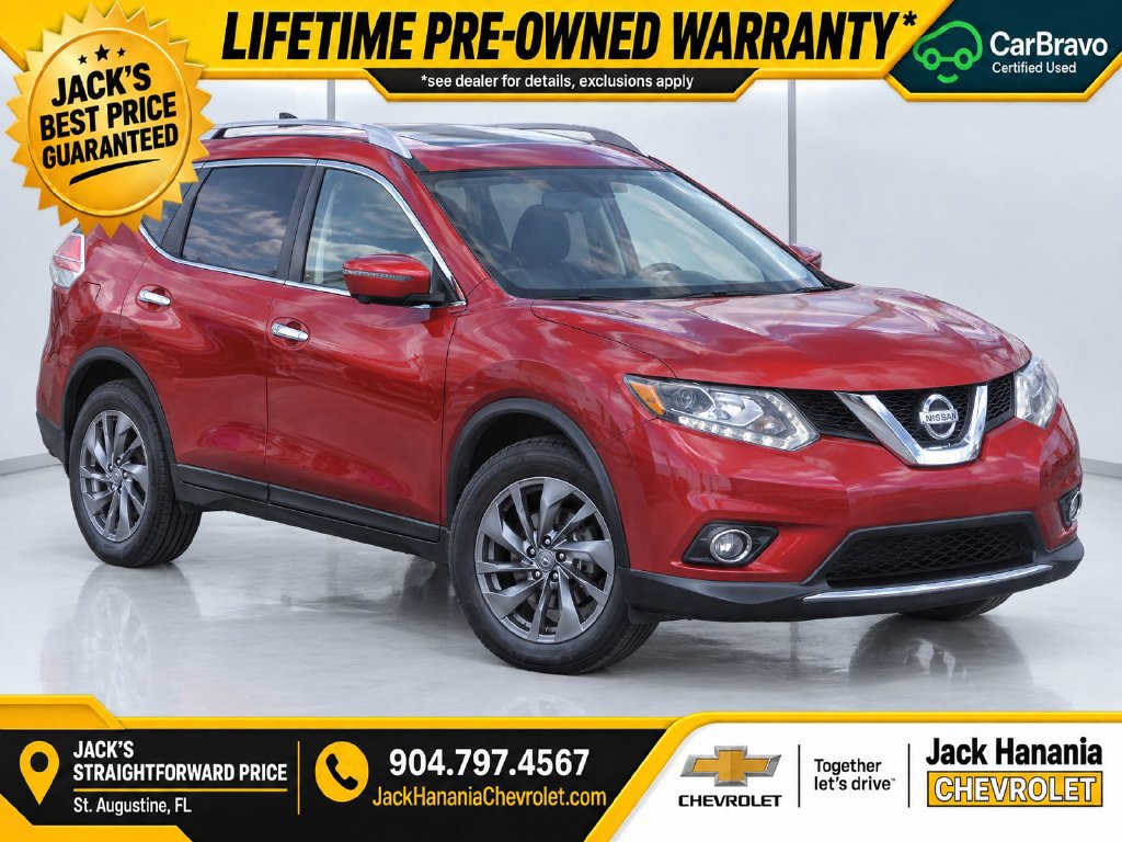 Used 2016 Nissan Rogue SL w/ SL Premium Package AWD/4WD image 1