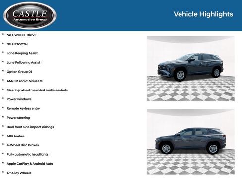 Certified 2025 Hyundai Tucson SE AWD/4WD image 3