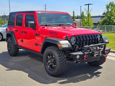 Used 2022 Jeep Wrangler Unlimited Sport AWD/4WD image 7
