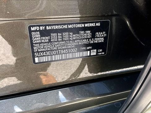 New 2026 BMW X5 xDrive50e w/ M Sport Package AWD/4WD image 11