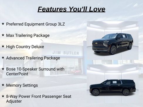 Used 2026 Chevrolet Suburban High Country AWD/4WD image 35