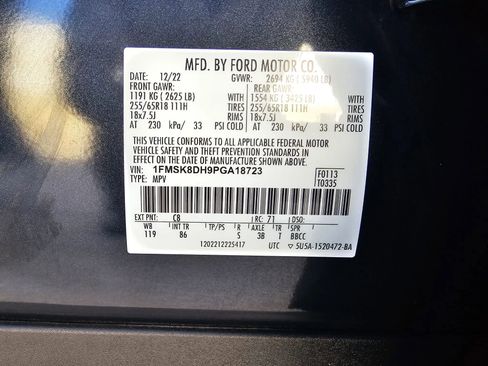 Used 2023 Ford Explorer XLT image 33