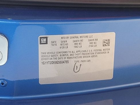 Used 2016 Chevrolet Corvette Z06 w/ 3LZ Preferred Equipment Group image 16