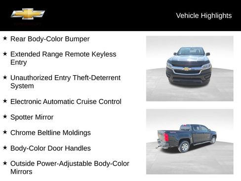Used 2019 Chevrolet Colorado W/T w/ WT Convenience Package image 18