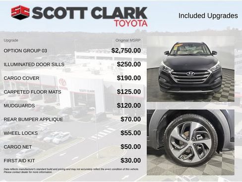 Used 2016 Hyundai Tucson Limited w/ Option Group 03 FWD image 4