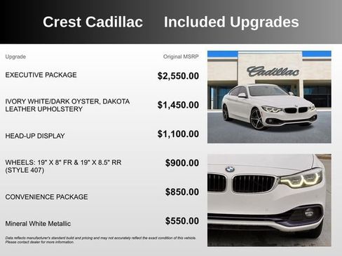 Used 2019 BMW 440i Gran Coupe w/ Executive Package image 5