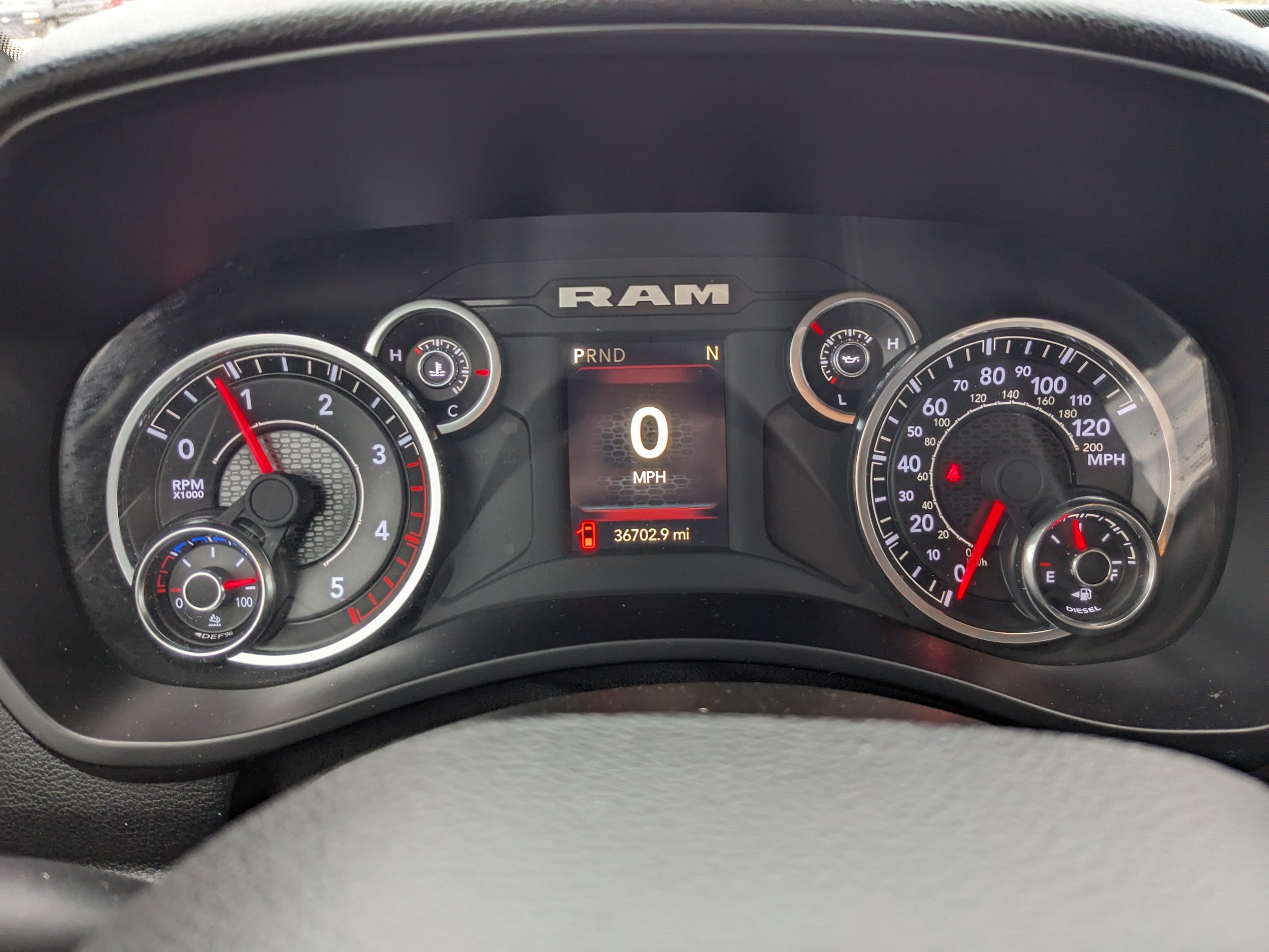 Used 2024 RAM 2500 Big Horn w/ Off Road Package AWD/4WD image 14