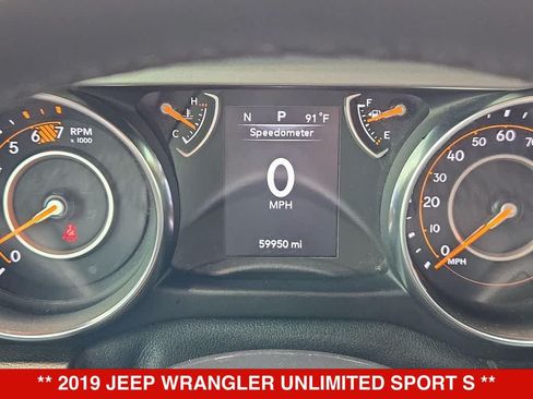 Used 2019 Jeep Wrangler Unlimited Sport S AWD/4WD image 30