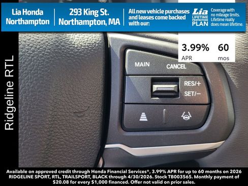 New 2026 Honda Ridgeline RTL image 19