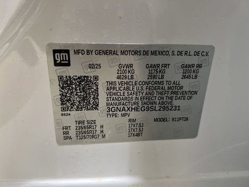 Certified 2025 Chevrolet Equinox LT w/ Convenience Package II image 29