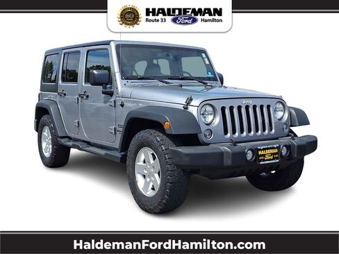 Used 2016 Jeep Wrangler Unlimited Sport w/ Quick Order Package 24S AWD/4WD image 1