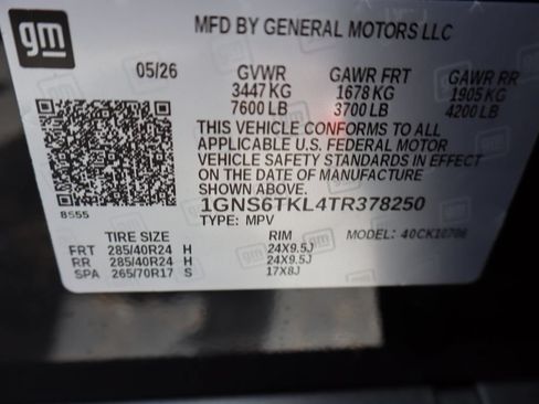 New 2026 Chevrolet Tahoe High Country AWD/4WD image 36