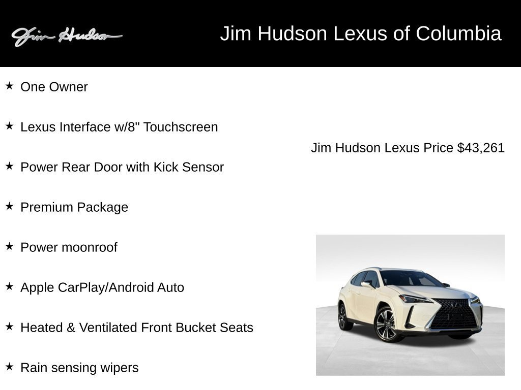 Certified 2025 Lexus UX 300h AWD w/ Accessory Package (Z1) image 4