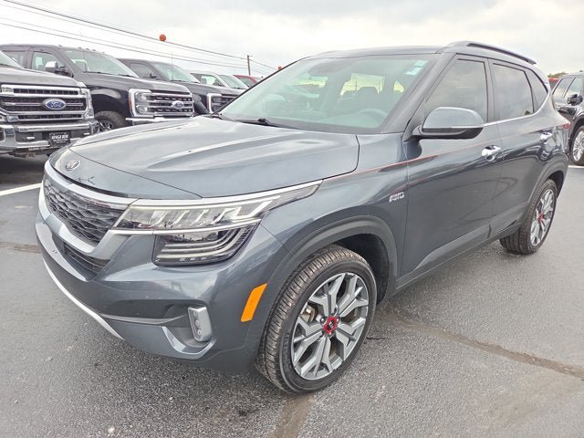 Used 2021 Kia Seltos SX w/ SX Sunroof Package AWD/4WD image 2