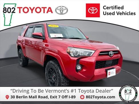 Certified 2021 Toyota 4Runner SR5 AWD/4WD image 1
