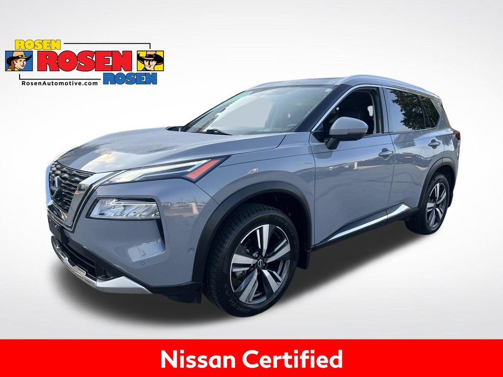 Certified 2023 Nissan Rogue Platinum w/ Platinum Premium Package AWD/4WD 360° Tour