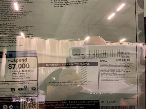 New 2026 Lexus LX 700h Luxury image 21