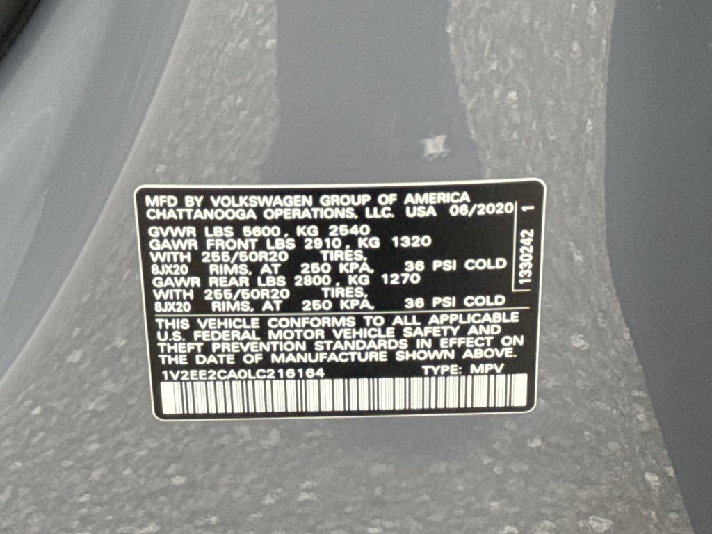 Used 2020 Volkswagen Atlas Cross Sport SEL FWD image 27