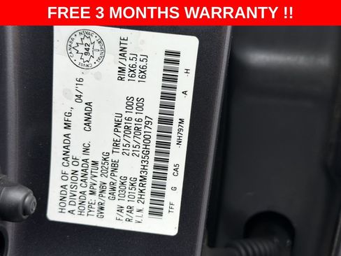 Used 2016 Honda CR-V LX image 23