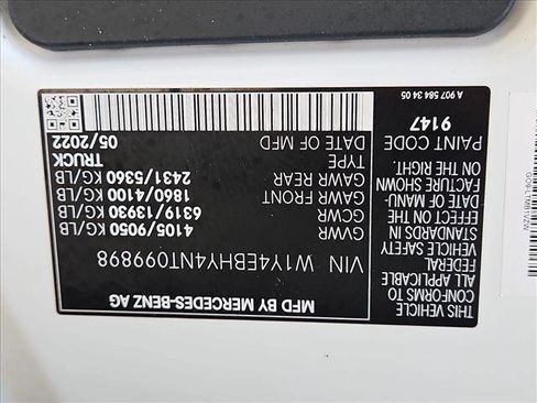 Used 2022 Mercedes-Benz Sprinter 2500 image 28