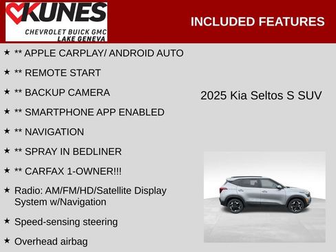 Used 2025 Kia Seltos S FWD image 2