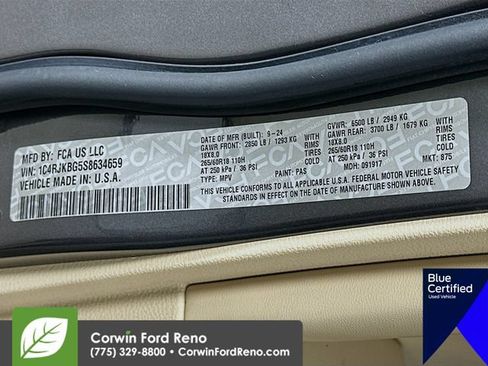 Used 2025 Jeep Grand Cherokee L Limited w/ Luxury Tech Group II AWD/4WD image 40