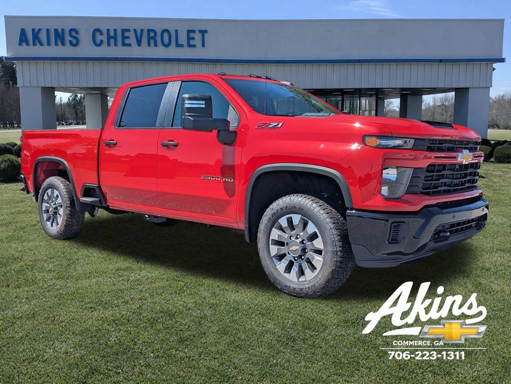 New 2026 Chevrolet Silverado 2500 Custom w/ Custom Value Package AWD/4WD image 1