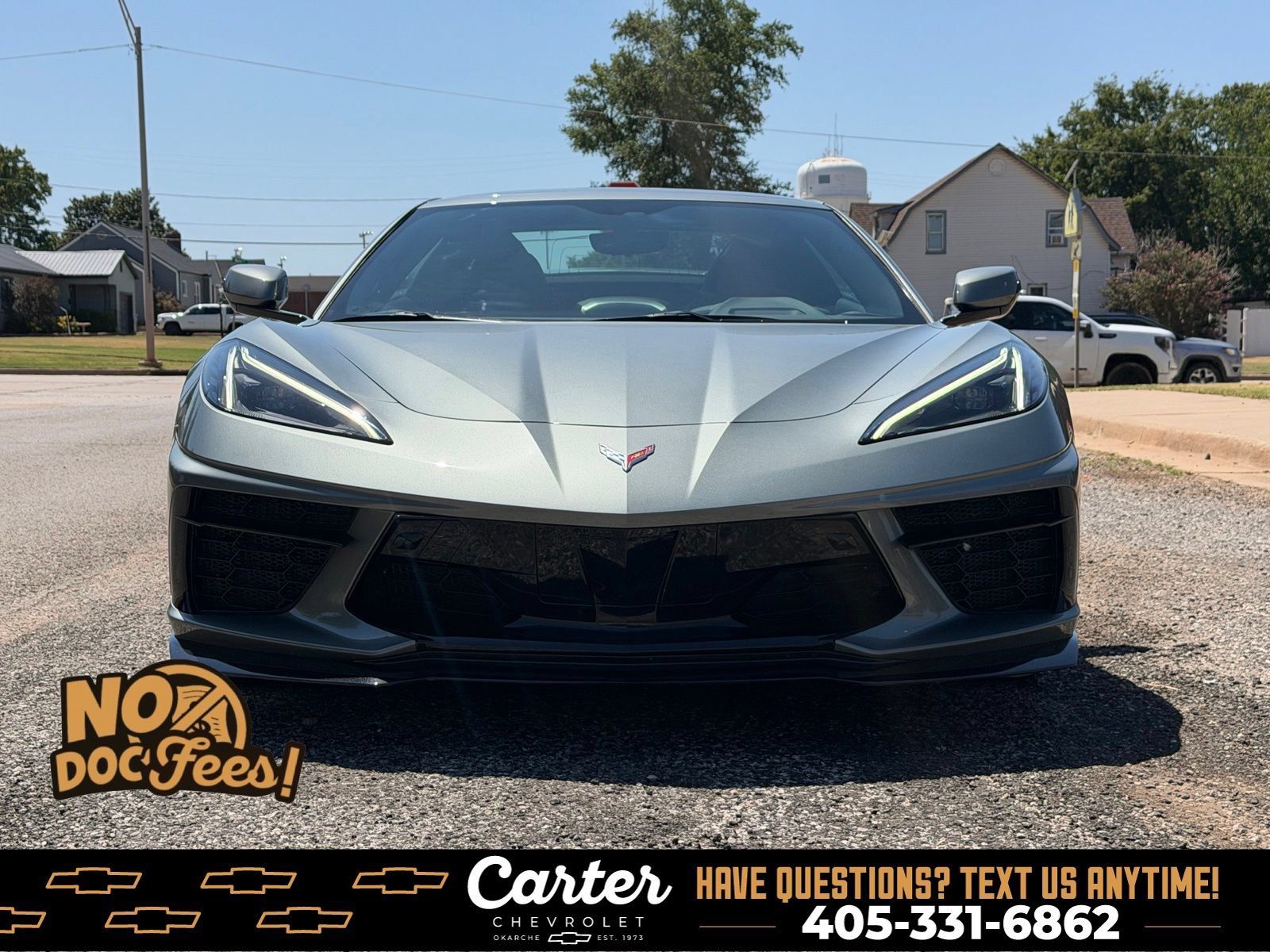 Used 2022 Chevrolet Corvette Stingray Preferred Conv w/ Chrome Exterior Badge Package RWD image 3