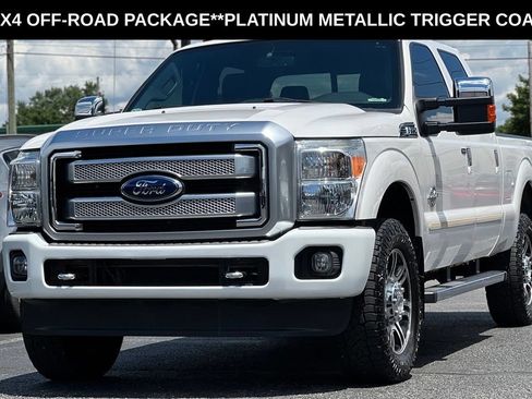 Used 2013 Ford F350 Platinum w/ FX4 Off Road Pkg AWD/4WD image 13