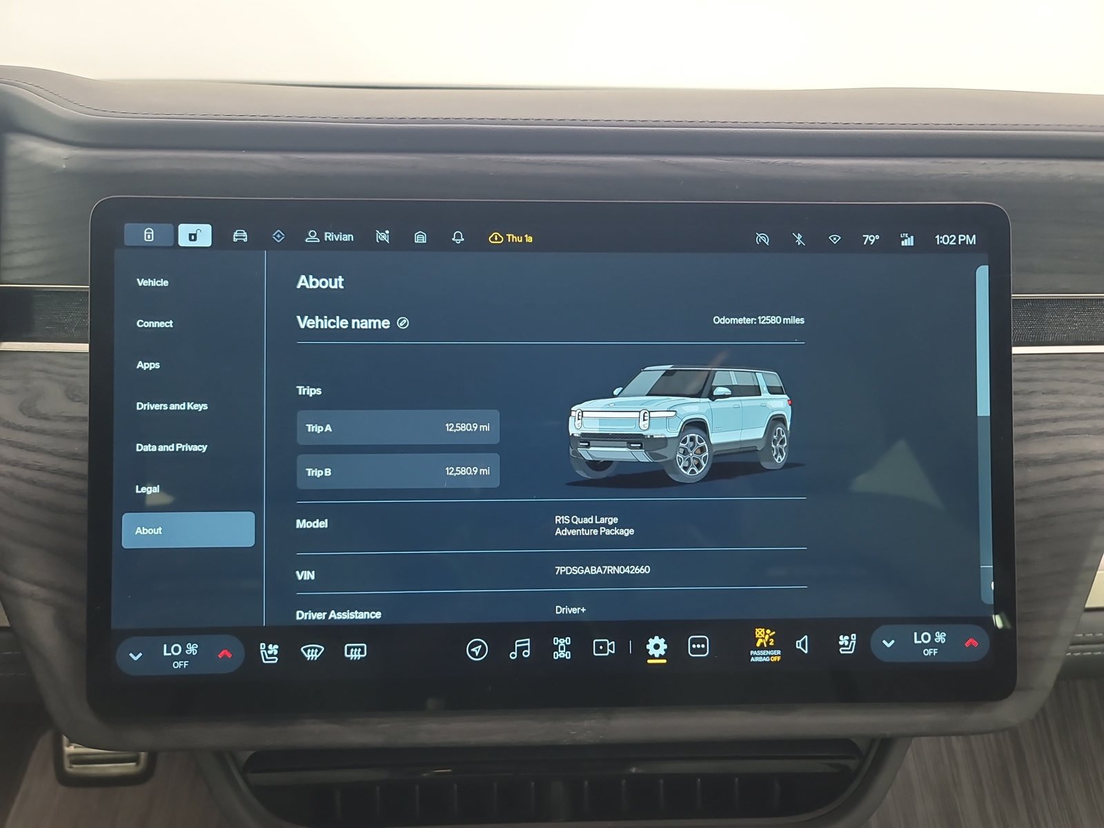 Used 2024 Rivian R1S Adventure Quad AWD/4WD image 29