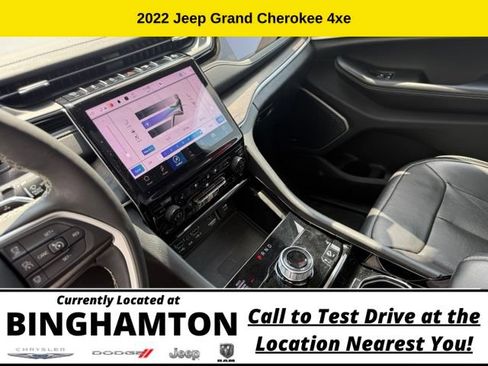 Used 2022 Jeep Grand Cherokee Limited 4xe w/ Luxury Tech Group II AWD/4WD image 14