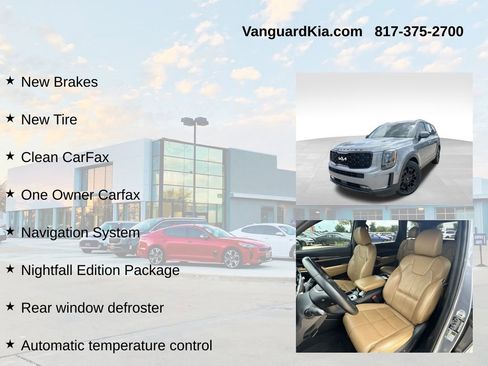 Used 2022 Kia Telluride SX w/ Nightfall Edition Package image 6