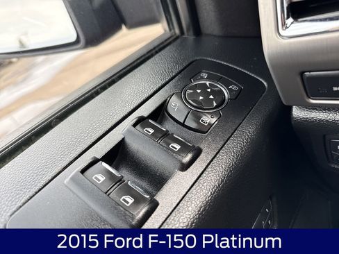 Used 2015 Ford F150 Platinum w/ Trailer Tow Package image 27