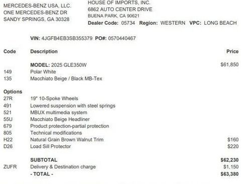 Certified 2025 Mercedes-Benz GLE 350 4MATIC image 4