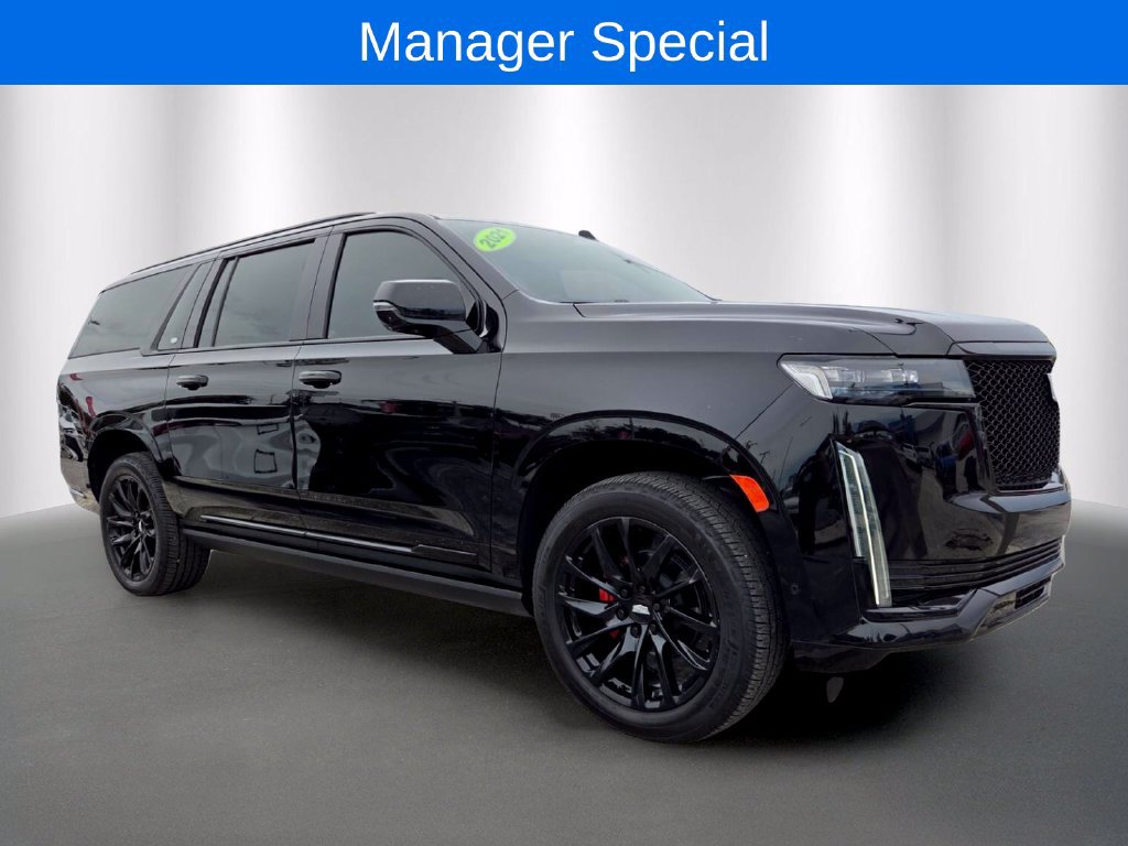 Used 2021 Cadillac Escalade ESV Sport w/ Driver Assist Tech Package RWD image 2