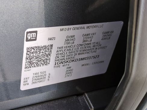 Used 2021 Chevrolet Suburban Z71 w/ Z71 Off-Road Package image 32