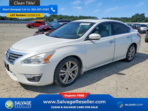 Used 2013 Nissan Altima 3.5 SL w/ Technology Pkg FWD image 1