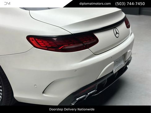 Used 2019 Mercedes-Benz S 63 AMG 4MATIC Coupe w/ Carbon Fiber Exterior Package image 16