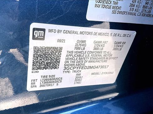 Used 2021 Chevrolet Silverado 1500 LT Trail Boss w/ Convenience Package II image 36